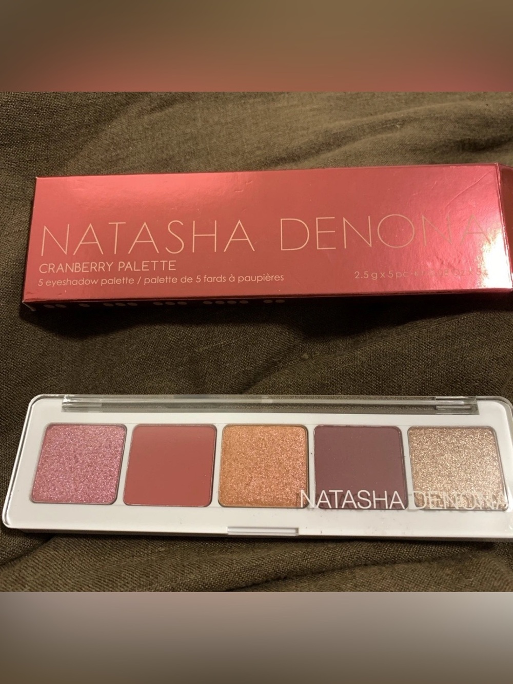 Natasha Denona Cranberry Palette 5 Shade Eyeshadow Palette